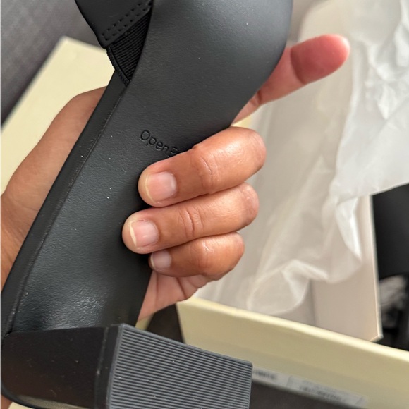 NEW Black Slide Sandals - Picture 6 of 8